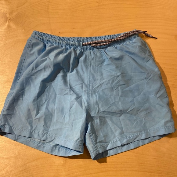 INC International Concepts Men's Blue Swim Shorts Large (MT) - Picture 2 of 7